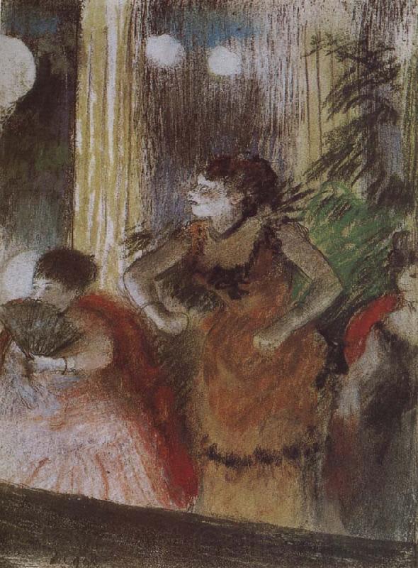 Edgar Degas Bete in the cafe Norge oil painting art